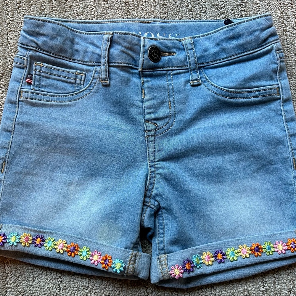 Girls mid length shorts
